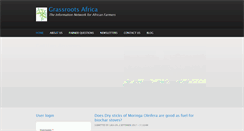 Desktop Screenshot of grassrootsafrica.org